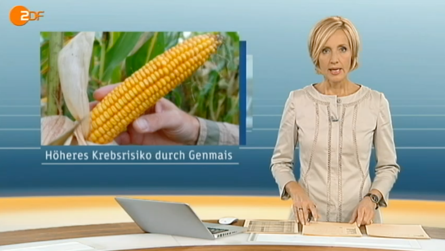 Bildschirmfoto der ZDF-heute Sendung 